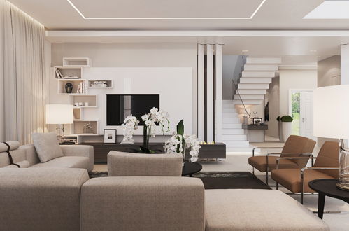 成都別墅極簡輕奢風(fēng)裝修設(shè)計,精致格調(diào)與高雅的生活融為一體