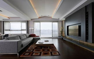 超帥的現(xiàn)代硬工業(yè)風格loft公寓